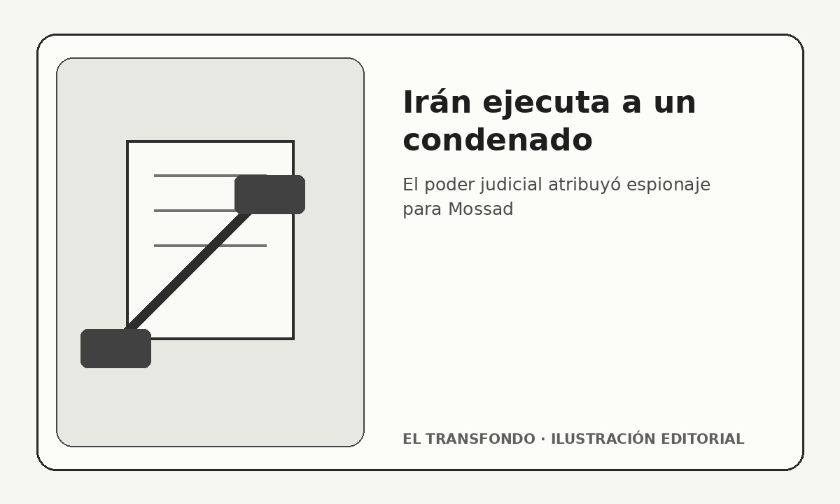 Documento judicial, símbolos de seguridad y un mazo