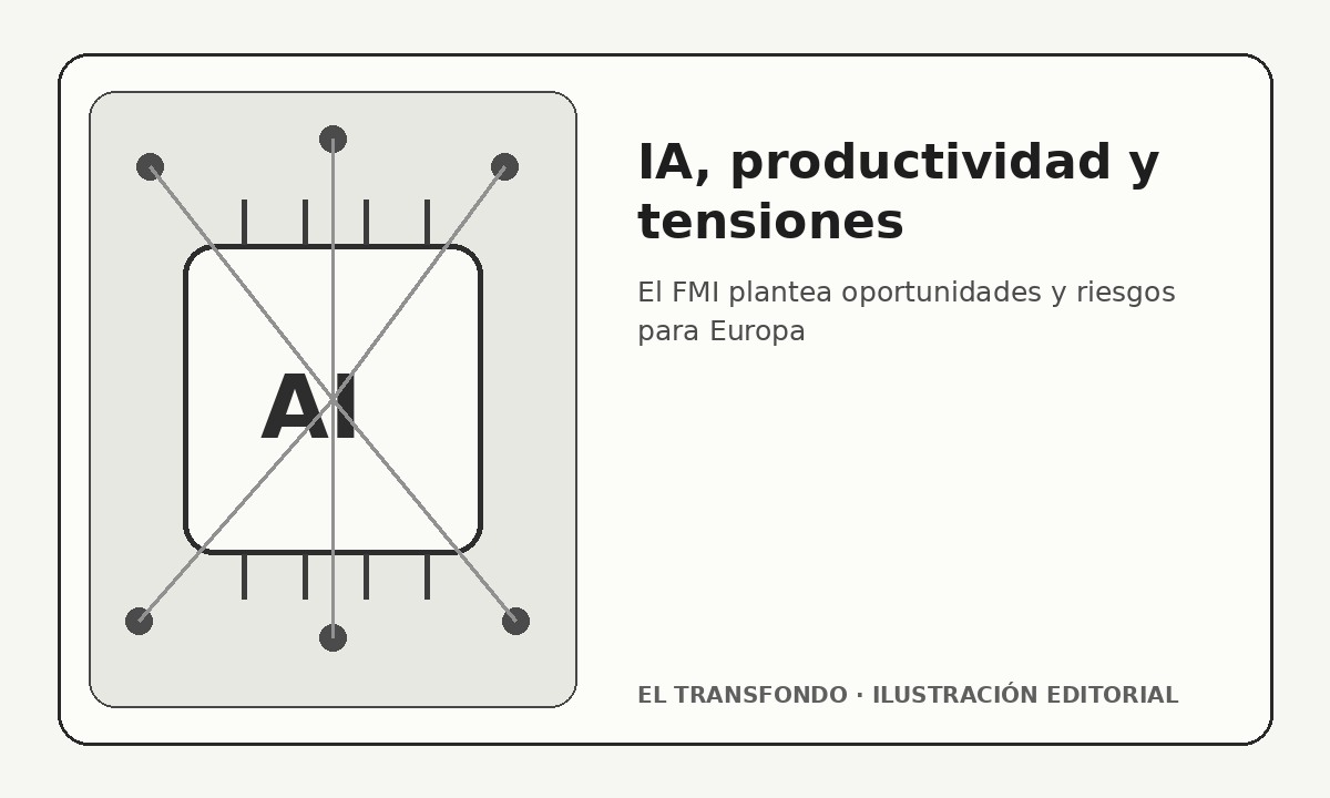 Microchip de inteligencia artificial conectado a una red europea