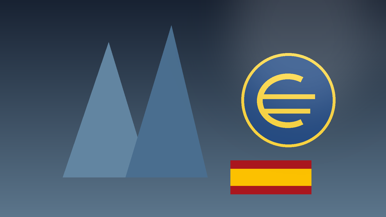 Ilustración editorial sobre el BCE y el respaldo español a una futura candidatura de Pablo Hernández de Cos.