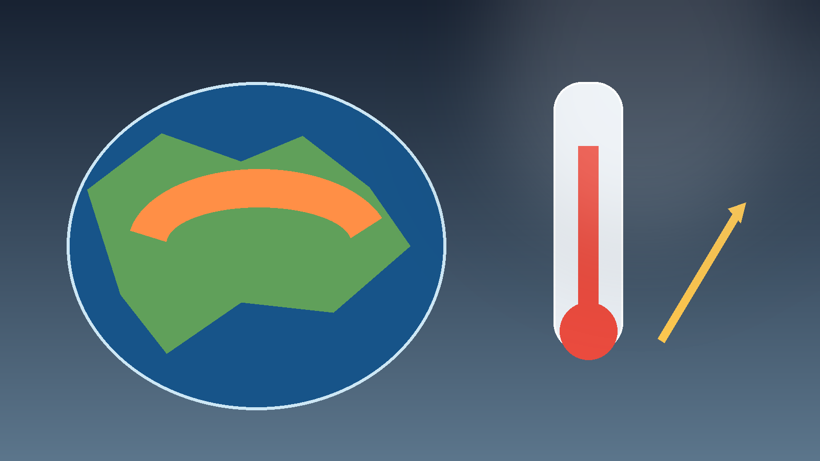 Ilustración editorial sobre El Niño, el calor extremo y una proyección global de mortalidad.